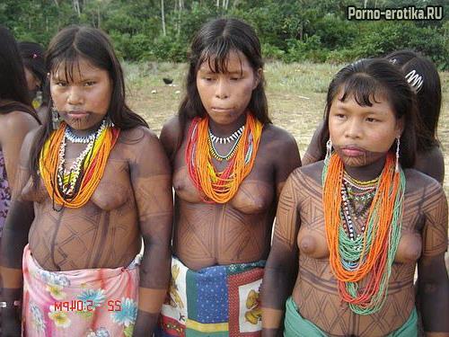 Фото голых девушек диких племен