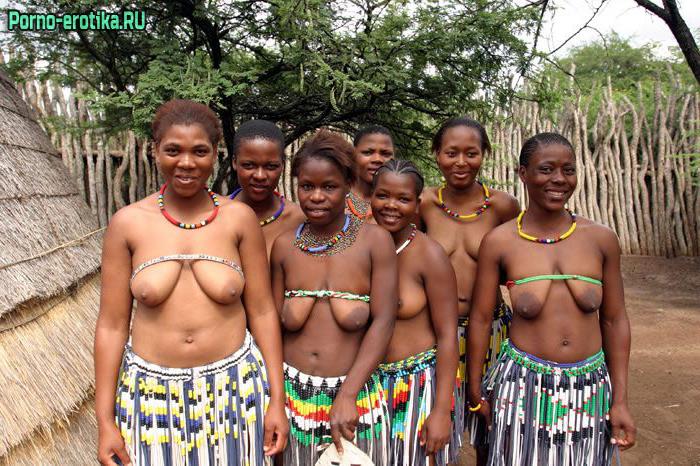 Голые женщины диких племен Африки